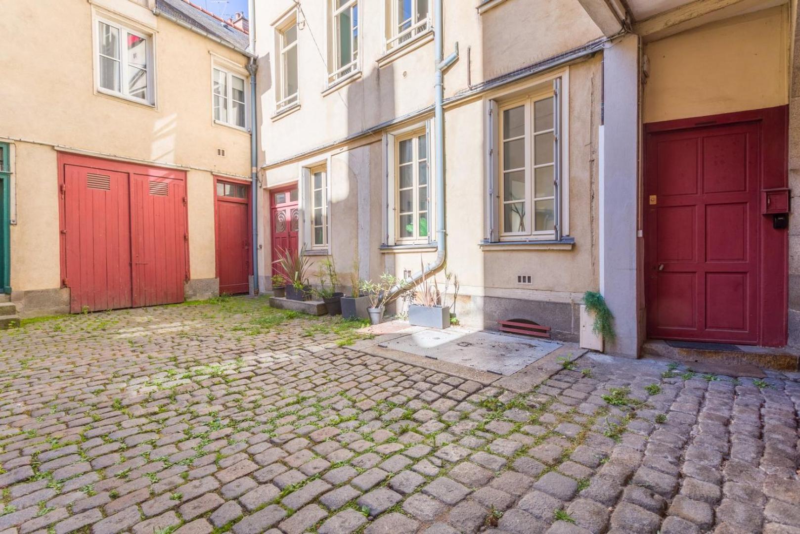 L'Escapade - Au Coeur Du Centre Historique Apartment Rennes Exterior foto